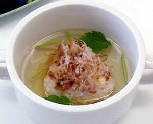 焼きおにぎり茶漬け