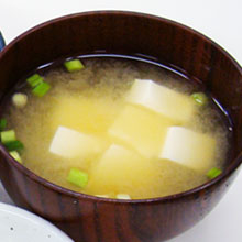 ダシのフタバ 365日メニュー 豆腐と小ねぎの味噌汁