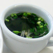 もやしとねぎのスープ