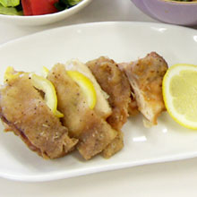 鶏のレモン揚げ